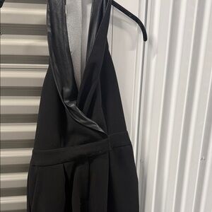 BCBGeneration Black Backless Dress